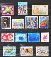 POLYNESIE FRANCAISE 2000/2009- Petit Lot De 14 Timbres Oblitérés Cachet à Date - N° ( Voir Description) - Usati