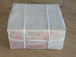 VIETNAM Lot De 1000 Billets Neufs De 500 Dong 1988 UNC Pick-101 - Viêt-Nam