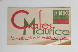 Buvard Cafés Maurice - Un Délice - Kaffee & Tee