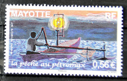 MAYOTTE 2009 - N° 222 Oblitéré - Cachet à Date - La Pêche Au Pétromax - Used Stamps