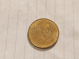 Israel-Coins-JEWISH LEDAERS(SHEKEL1985-1981)1/2 NIS-(41a)-(1986)(47)תשמ"ו(Special Domestic Currency-ROTHSCHILD)-copper - Israël
