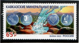 Russia 2023 . Resorts Of North Caucasos, Caucasian MIneral Waters ( Mountains). 1v. - Ongebruikt