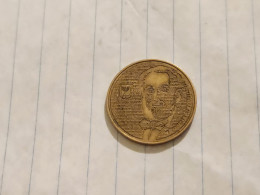 Israel-Coins-JEWISH LEDAERS(SHEKEL1985-1981)1/2 NIS-(41a)-(1986)(48)תשמ"ו(Special Domestic Currency-ROTHSCHILD)-copper - Israël