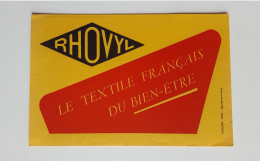 Buvard Rhovyl - Le Textile Français Du Bien-être - Textile & Vestimentaire