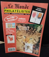 Le Monde Des Philatélistes Thématique Les Chats Sauvages Octobre 1992 N° 467. - Francese