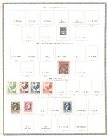 Lot De 8 Timbres De France  Debut 20eme Siècle  Types  Arc De Triomphe - Coq - Marianne (Alger) - 1944-45 Triumphbogen