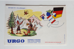 Buvard Urgo - Pansement D'urgence - Buvard N° 2 "En Allemagne" - Drogisterij En Apotheek