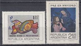 ARGENTINA 1203-1204,unused,Christmas 1974 (**) - Neufs