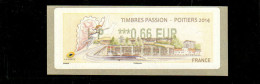 Timbres Passion POITIERS 2014 - 2010-... Illustrated Franking Labels