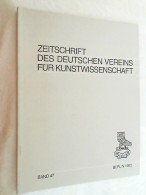 Zeitschrift Des Deutschen Vereins Für Kunstwissenschaft, , Beiträge Zur Kunst Zwischen Romantik Und Realismu - Kunstführer