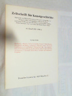 Zeitschrift Für Kunstgeschichte ; 1980 ; 43. Band Heft 2 - Kunstführer