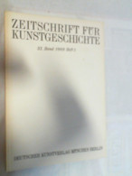 Zeitschrift Für Kunstgeschichte ; 1968 ; 31. Band 1968 Heft 1 - Kunstführer