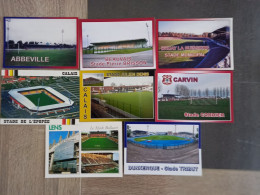 France Stade Hauts De France Lot De 15 Cartes - Calcio