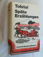 Späte Erzählungen. - Andere & Zonder Classificatie