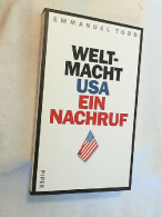 Weltmacht USA : Ein Nachruf. - Contemporary Politics