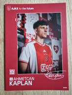 Card Ahmetcan Kaplan - Ajax Amsterdam - 2023-2024 - Football - Soccer - Voetbal - Fussball - Trabzonspor - Calcio