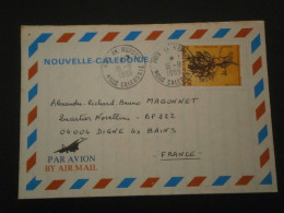 NOUVELLE CALEDONIE NEW CALEDONIA LETTRE ENVELOPPE COURRIER POYA AN NEPOUI EDITION SOLARIS VUE PHARE FLEUR - Covers & Documents