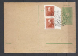Hungary, St Card, Commemorative Cancellation Kölcsey Ferenc Centenary Of Birth, 1938. - Enteros Postales