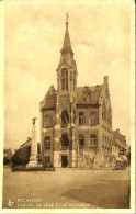 Belgique - Namur - Rochefort - L'Hôtel De Ville Et Le Monument - Rochefort