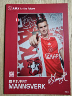 Card Sivert Mannsverk - Ajax Amsterdam - 2023-2024 - Football - Soccer - Voetbal - Fussball - Molde Sogndal - Calcio