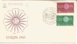 FRANCIA FDC PARIS EUROPA CEPT 1960 - 1960