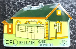 CFL " Bellain Gare Frontière " Belgien   Pin - TGV