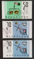 Nederland/Netherlands - Nrs. 1352 A T/m C Zomerzegels 1986 (gestempeld/used) - Usados