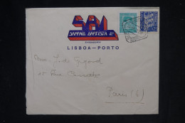 PORTUGAL - Enveloppe Commerciale De Lisbonne Pour Paris - L 149712 - Covers & Documents