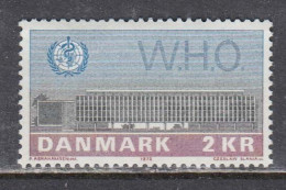 Denmark 1972 - Inauguration Of The WHO Building In Copenhagen, Mi-Nr. 531, MNH** - Unused Stamps