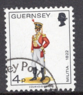 Guernsey 1974 Single Stamp Military Uniforms In Fine Used - Guernsey