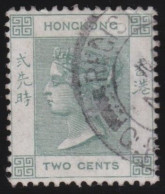 Hong Kong        .   SG    .   56    .   Wmk  Crown  CA      .    O      .   Cancelled - Used Stamps