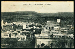 A67  MAROC CPA SEFROU - VUE PANORAMIQUE D' UN QUARTIER - Collections & Lots