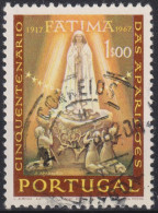 1967 Portugal ° Mi:PT 1029, Sn:PT 997, Yt:PT 1010, Apparition Of Fatima With Children Praying - Usado