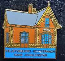 " Gare Jonglenster "  Junglinster Luxembourg Pin - TGV