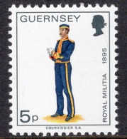 Guernsey 1974 Single Stamp Military Uniforms In Unmounted Mint - Guernsey