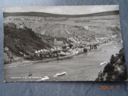 OBERWESEL A. RHEIN MIT SCHONBURG - Oberwesel