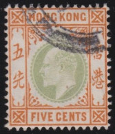 Hong Kong        .   SG    .   65    .   Wmk  Crown  CA      .    O      .   Cancelled - Usados