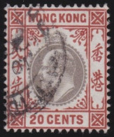 Hong Kong        .   SG    .   69    .   Wmk  Crown  CA      .    O      .   Cancelled - Oblitérés