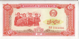 CAMBODGE - 5 Riels 1987 UNC - Cambodge