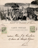 MONACO 1902 POSTCARD SENT TO PARIS - Cartas & Documentos