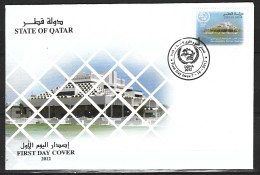 QATAR. Timbre De 2012 Sur Enveloppe 1er Jour (FDC). UPU. - Qatar