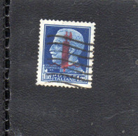 1944 Italia - Imperiale -  Soprastampato - Used