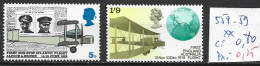GRANDE-BRETAGNE 558-59 ** Côte 0.80 € - Unused Stamps