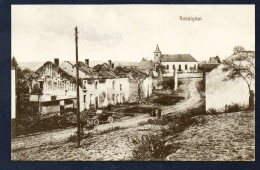 Rossignol (Tintigny). Eglise St. Nicolas. Maisons Bombardées. Feldpost Der 23. Reserve-Division. Mai 1915 - Fauvillers