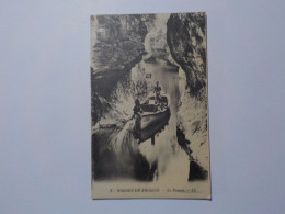 GRESY SUR AIX   Les Gorges Du Sierroz    Le Bateau - Gresy Sur Aix