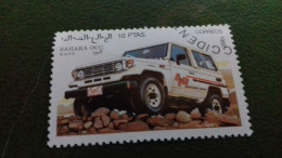 TIMBRE  SAHARA OCC R A S D 1992 VOITURE - Altri - Africa