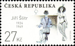 ** 1248 Czech Republic Jiri Slitr 2024 - Unused Stamps