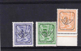 Pre  Nrs 804 P5 /814 Op Epacar Papier Zeer Mooi  Xxx Spotprijs - Typografisch 1967-85 (Leeuw Met Banderole)