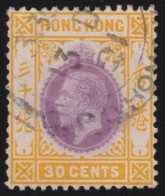 Hong Kong        .   SG    .  110a       .   Wmk  Multiple Crown  CA      .    O      .   Cancelled - Usati