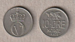 00289) Norwegen, 10 Öre 1973 - Noorwegen